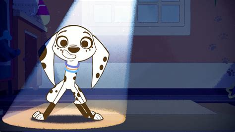 Bluey dalmatian - in bluey, chloe, a dalmatian, lives in a house with the address 101, an obvious reference to 101 dalmatians. 